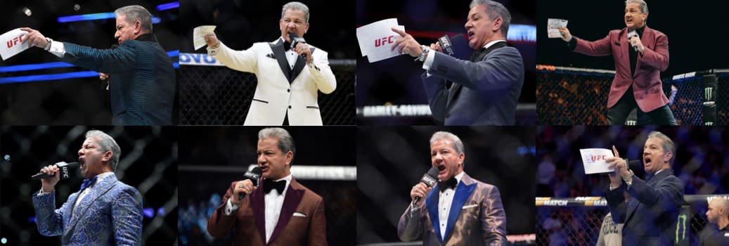 Bruce Buffer at the King & Bay Lounge in Toronto