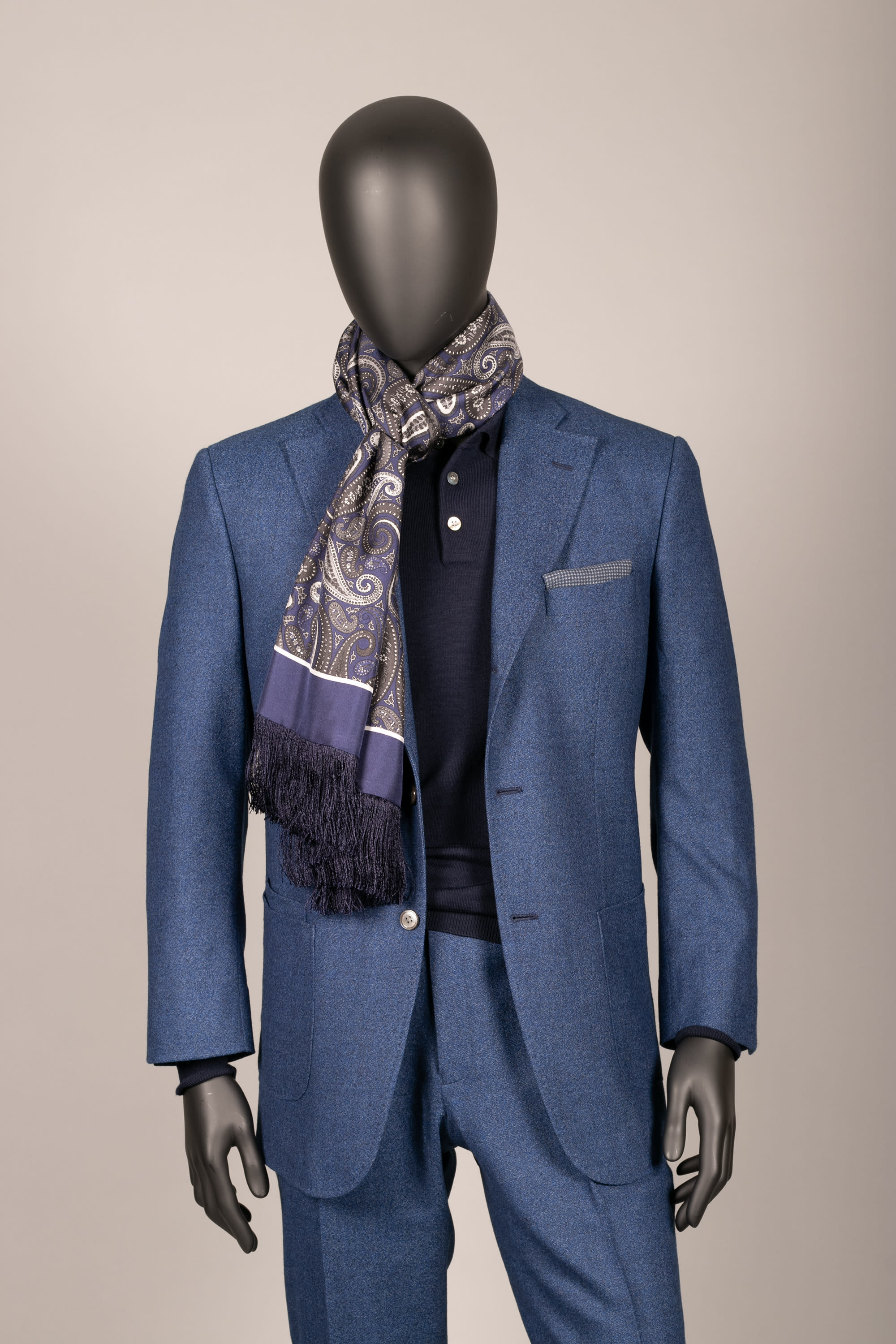 The Refined Warmth of Flannel Suits for Men, King & Bay Bespoke Solutions, Toronto, Canada