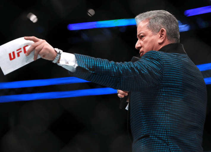 UFC 215, Bruce Buffer in King & Bay