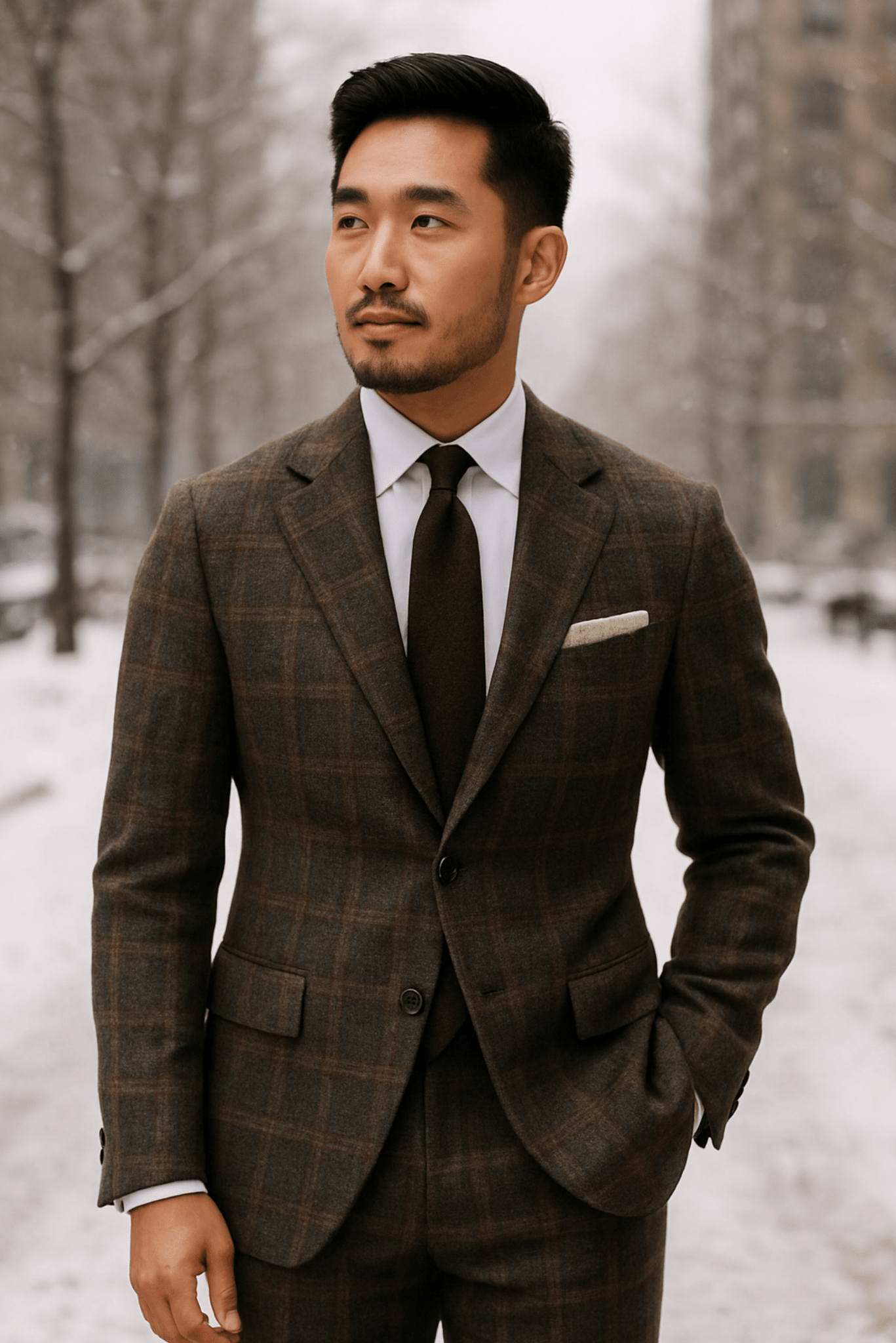 The Refined Warmth of Flannel Suits for Men, King & Bay Bespoke Solutions, Toronto, Canada