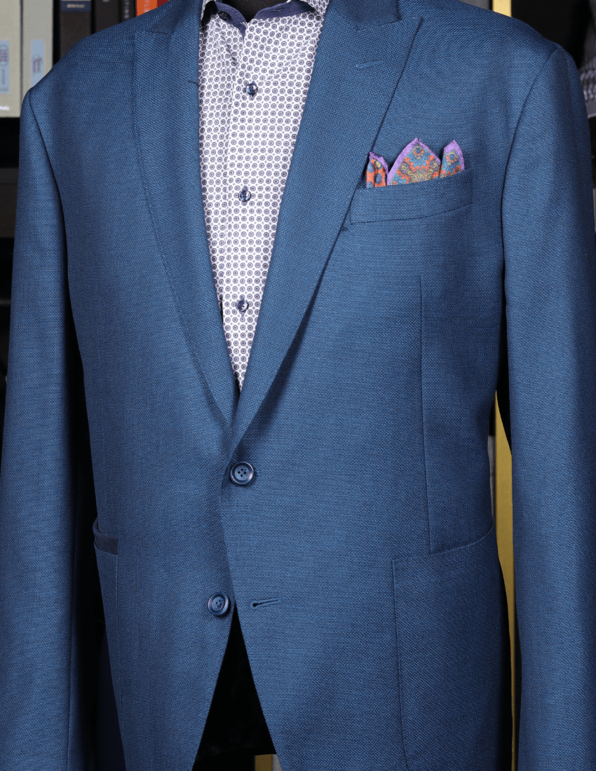 How Men Can Master the Art of Pocket Square Folds, King & Bay Custom Clothing, Toronto, Canada