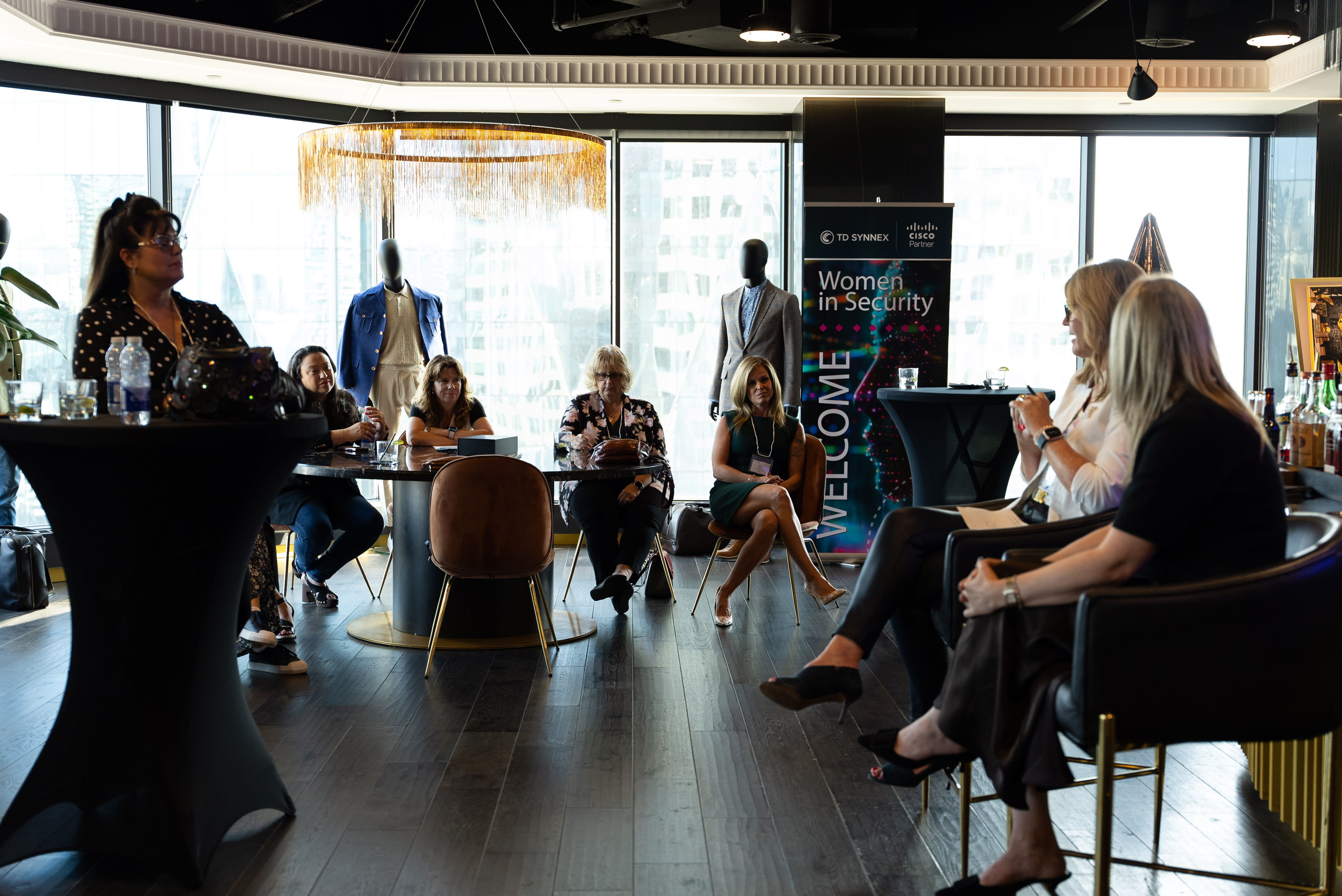 women in security speaker panel