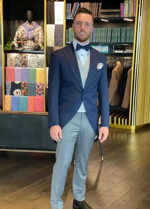 Aaron Gifford in a Wedding Suit by King & Bay