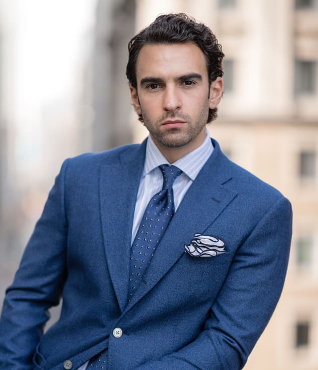 Custom Men's Business Suit, Toronto