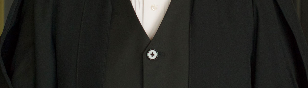 Custom Barrister Lawyer Jacket, Toronto Menswear