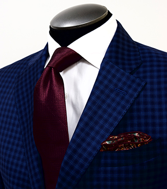 Check Pattern Suit, Mens Custom Suits, King & Bay