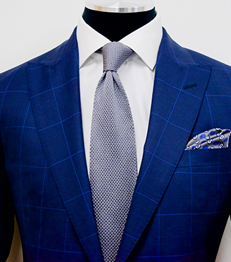 Glen Check Pattern Suit, Mens Custom Suits, King & Bay