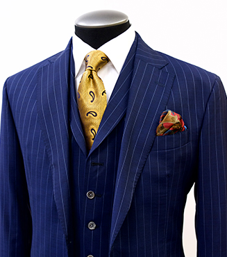 Stripe Pattern Suit, Mens Custom Suits, King & Bay