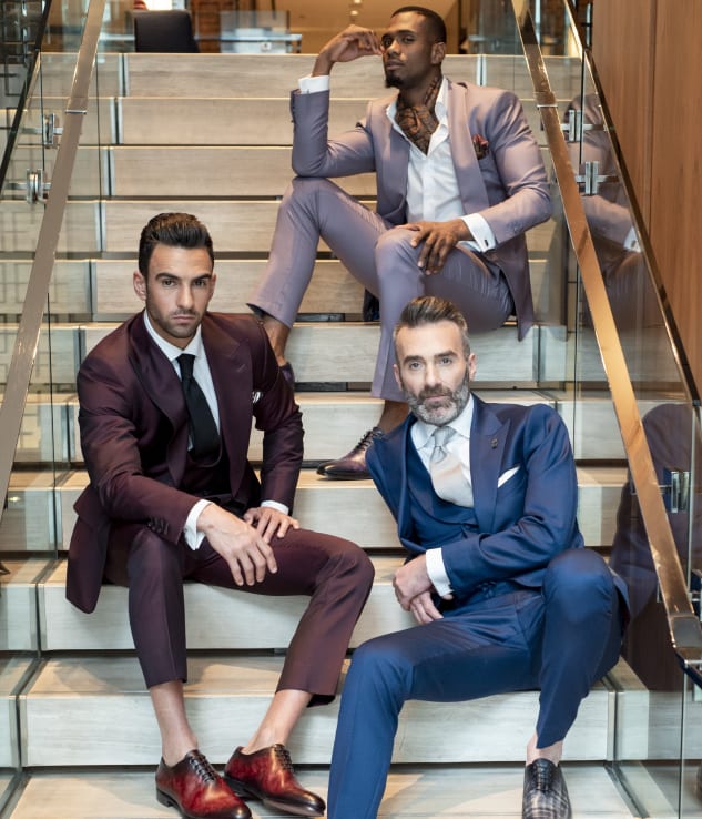 Custom Men's Business Suit, Toronto