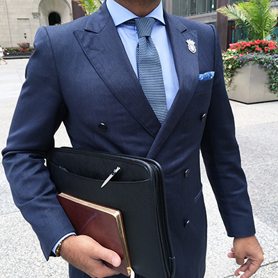 Summer Suit, King & Bay, Toronto