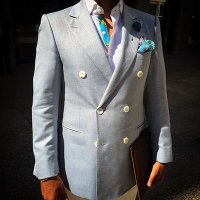 Summer Suit, King & Bay, Toronto