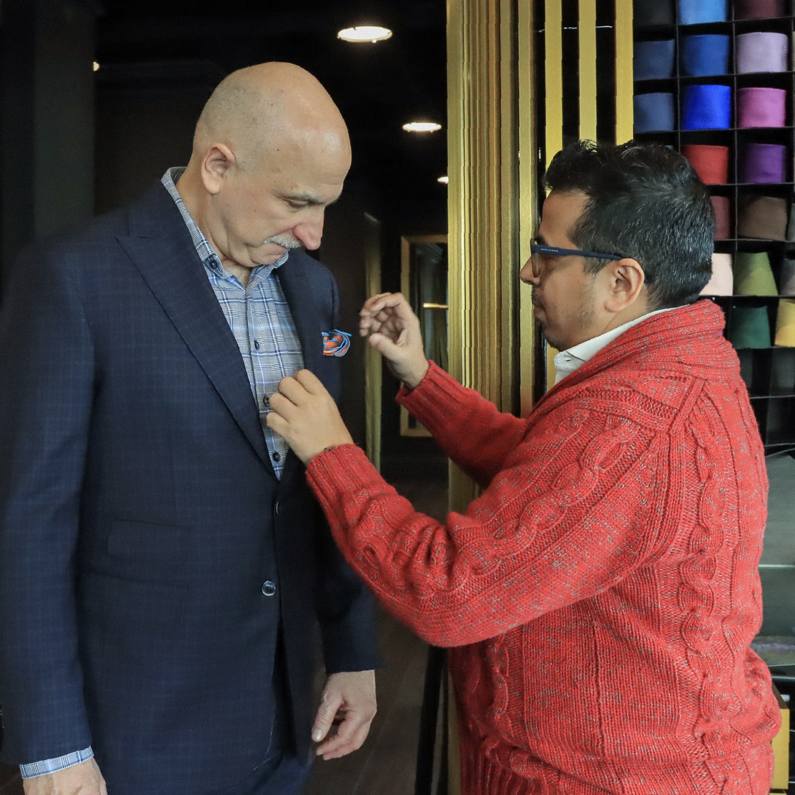 Police Chief Ramer Custom Jacket & Lining, King & Bay Bespoke Solutions, Toronto, Canada