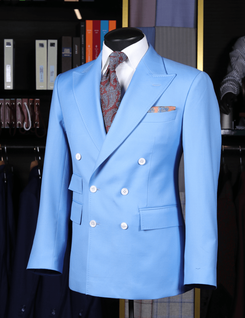 The Timeless Appeal of Double-Breasted Suits for Men, King & Bay Custom Clothing, Toronto, Canada
