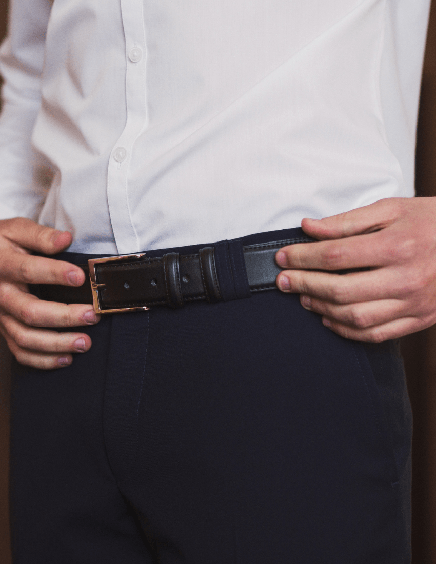 A Fashionable Guide to Men's Belts and How to Wear Them with Style, King & Bay Custom Clothing, Toronto, Canada