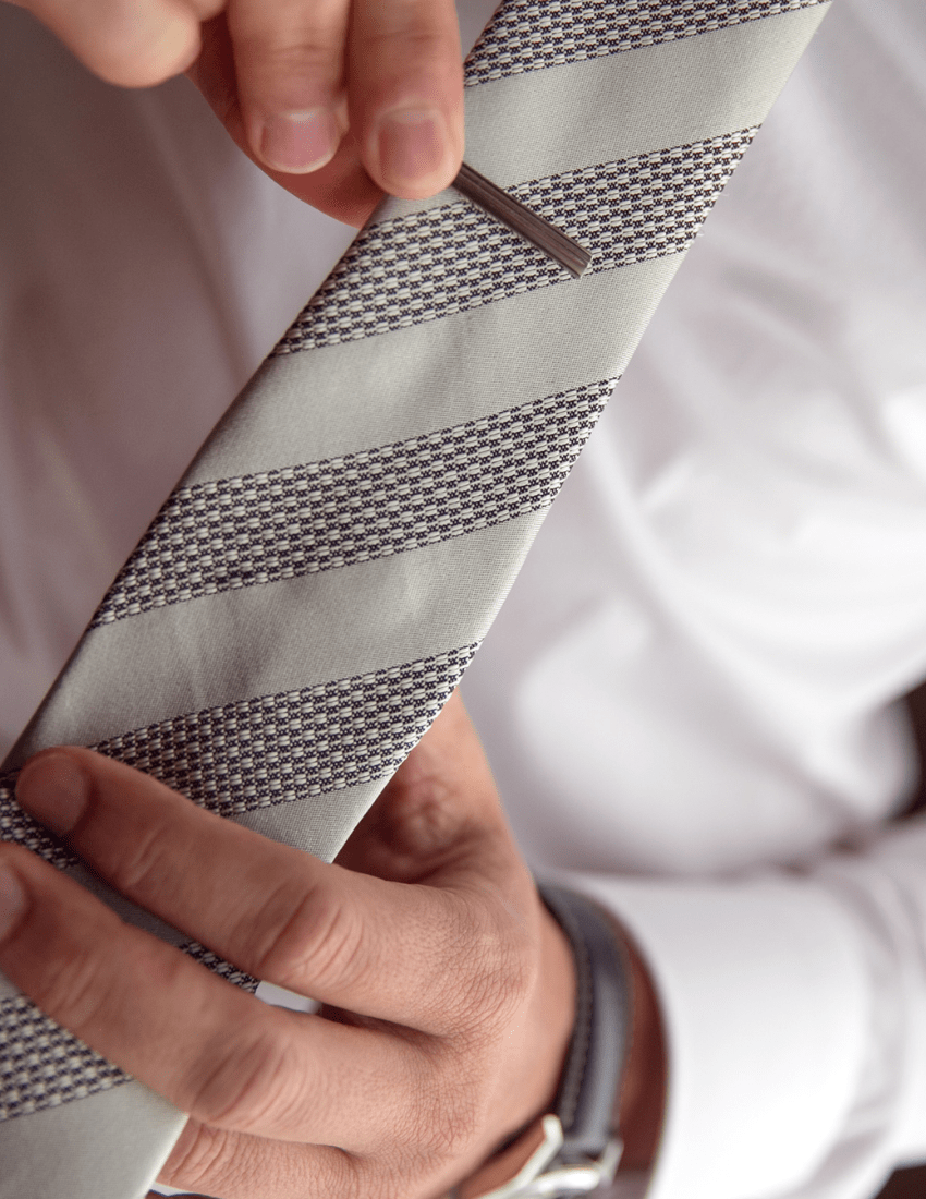 Finishing Touches: The Tie Bar, King & Bay Custom Clothing, Toronto, Canada