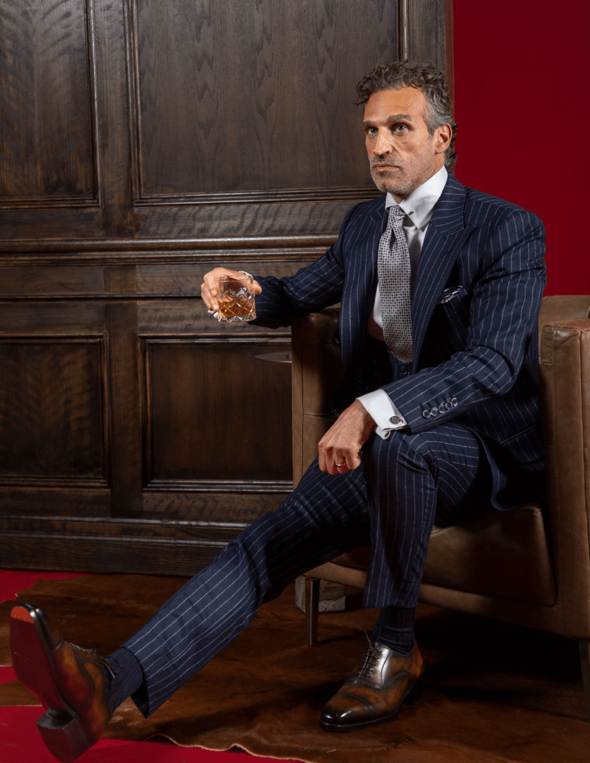 The Pinstripe Suit: An Iconic Men's Fashion Staple, King & Bay Custom Clothing, Toronto, Canada