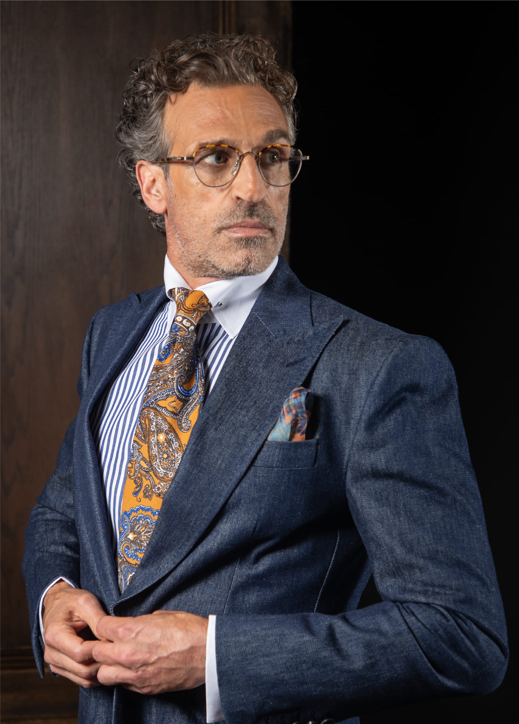 Look 12 - Fall Winter 22 Collection, King & Bay Bespoke Solutions, Toronto, Canada