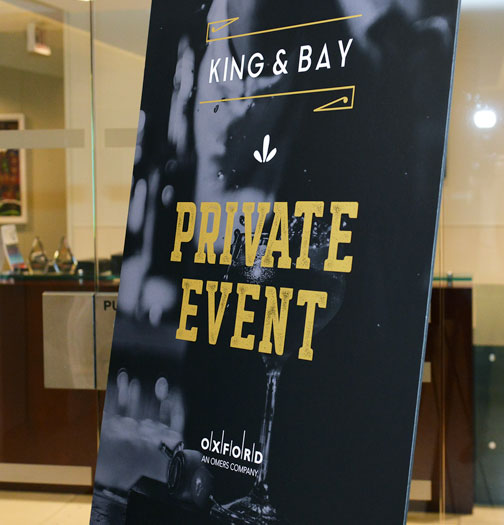 Oxford Properties Private Event at King & Bay