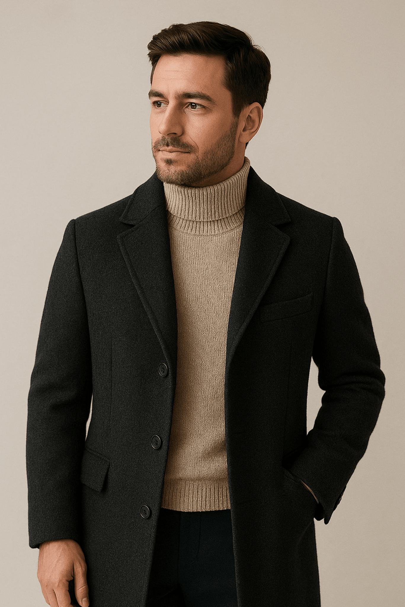Style Tips: How Men Can Wear a Roll Neck Sweater This Winter, King & Bay Bespoke Solutions, Toronto, Canada