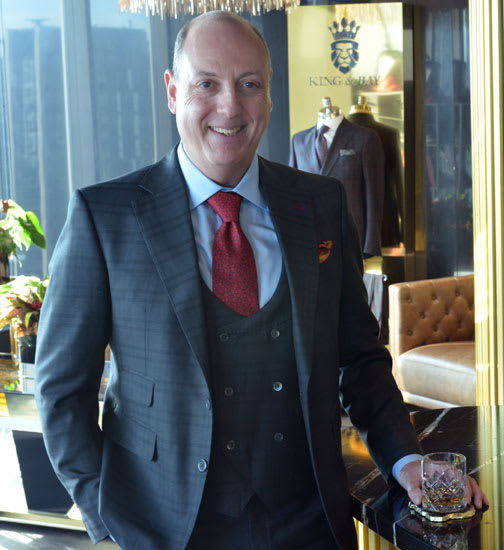 Tom Vanek, Custom Business Suit, Toronto